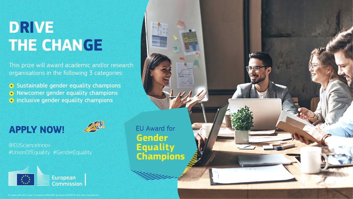 Launch of the EU Award for Gender Equality Champions