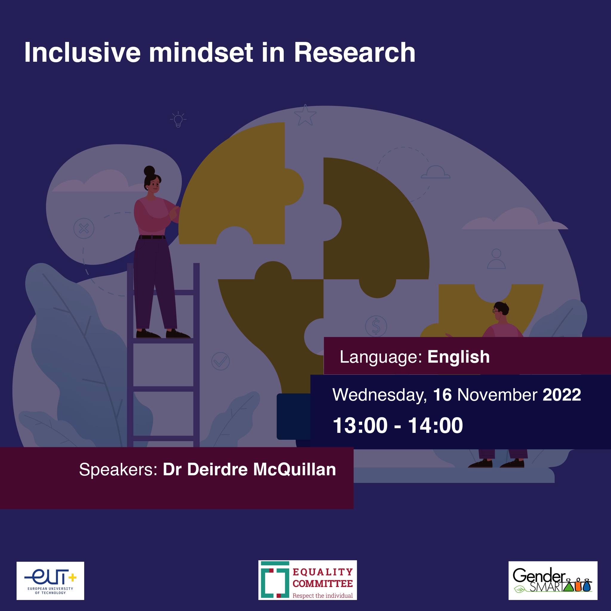 Inclusive mindset in Research organised by CUT